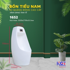 Bồn tiểu nam cảm ứng công nghệ mới 1652