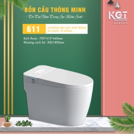 Bồn cầu vệ sinh thông minh MSP 611