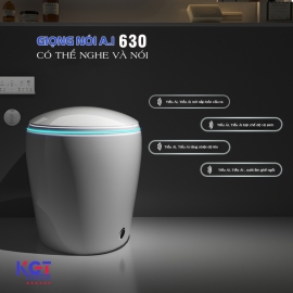 Bồn cầu thông Minh Cao Cấp Thế Hệ Mới Giọng Nói AI 630 D