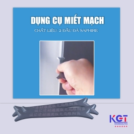 Dụng cụ miết mạch ( Hình Xương Chó )